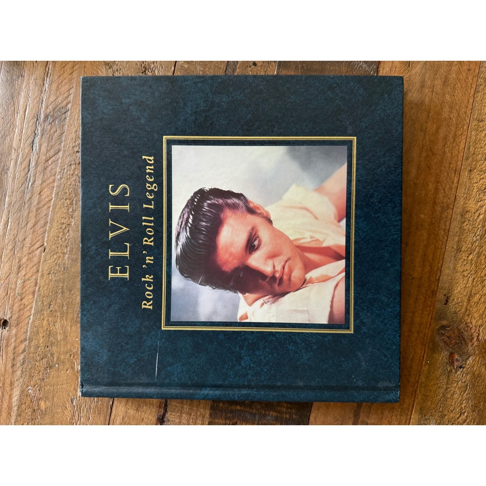 Elvis Rock n Roll Legend Hardcover Book 1994 Susan Doll Publications Intl